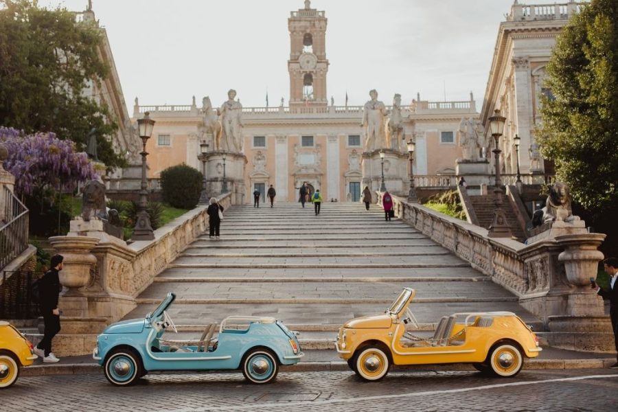&ldquo;Roman Holiday&rdquo; experience in Dolce Vita Cars