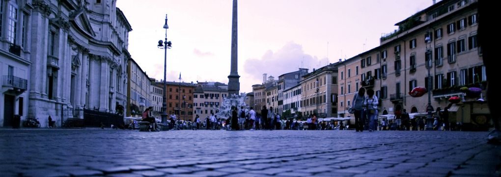 Sanpietrini stone blocks