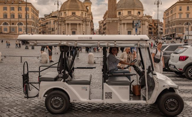 golf cart tour in rome