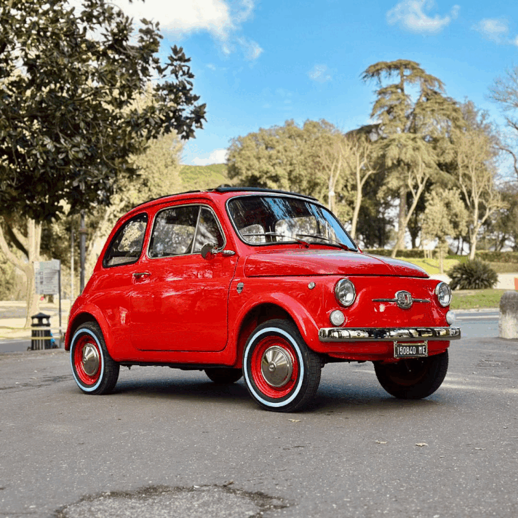 fiat cabrio gif