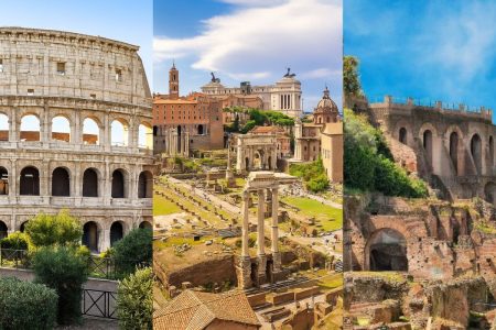 Colosseum, Roman Forum and Palatine Hill Experience & Underground of the Roman Houses of Celio