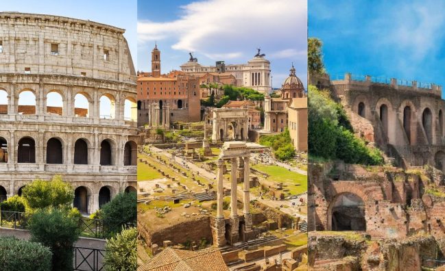 Colosseum, Roman Forum and Palatine Hill Experience & Underground of the Roman Houses of Celio