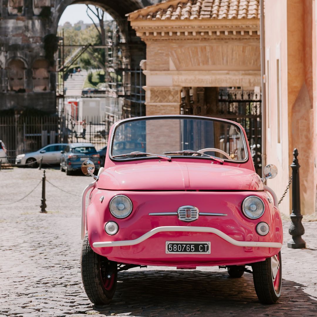 fiat500 fuxia