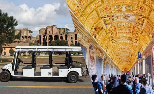 Private Golf Cart Tour & Guided Vatican Museums & Sistine Chapel