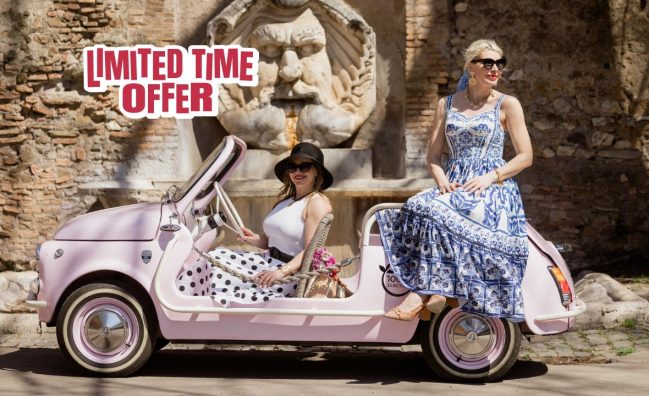 Dress like an Italian Star: the Ultimate Dolce Vita Experience – LAUNCH OFFER