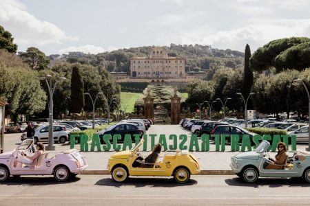 Castelli Romani Tour by Vintage Electric Fiat 500