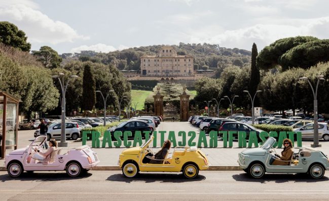 Castelli Romani Tour by Vintage Electric Fiat 500