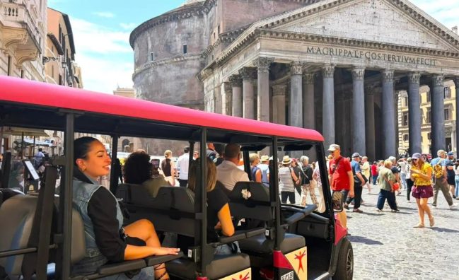 Rome Golf Cart Tour: 1-Hour Highlights Experience