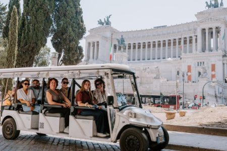 Rome Golf Cart Tour: 1-Hour Highlights Experience
