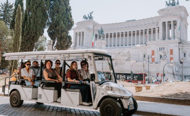 Rome Golf Cart Tour: 1-Hour Highlights Experience